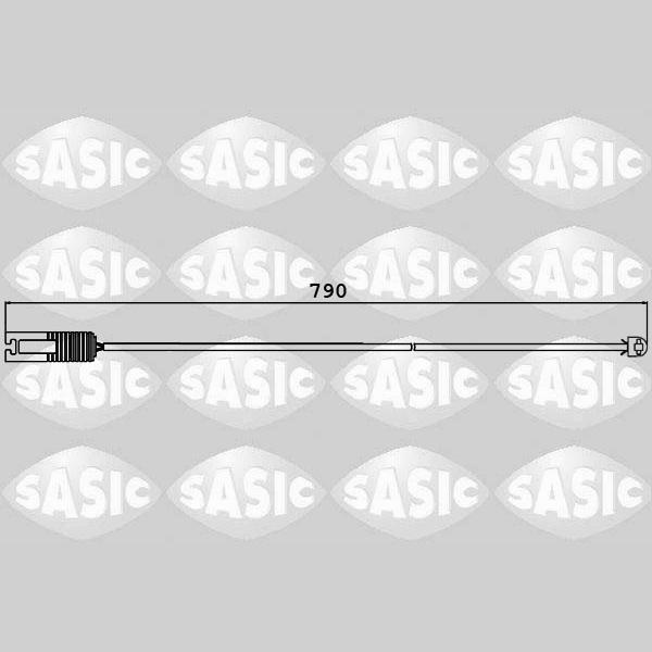SASIC SAS6236030 Brake Pad Wear Warning Contact