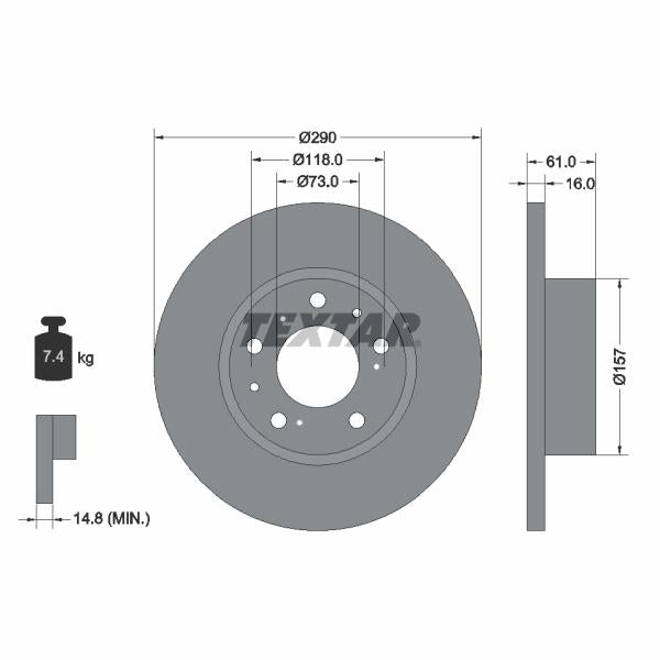 AUTOFREN SEINSA D7-018 Brake Caliper Guide Bellow