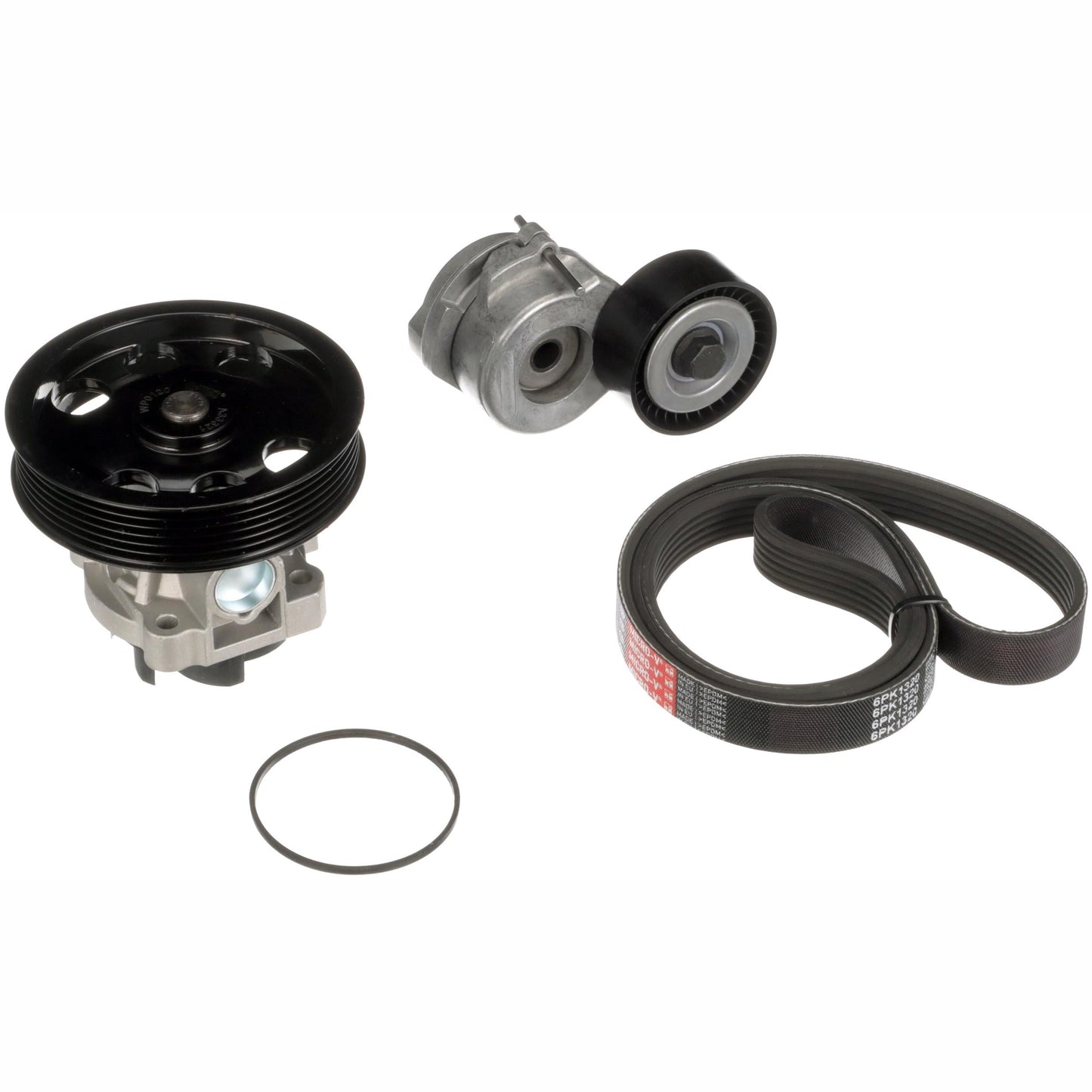 GATES GATKP16PK1320 Water Pump + V-Ribbed Belt Kit