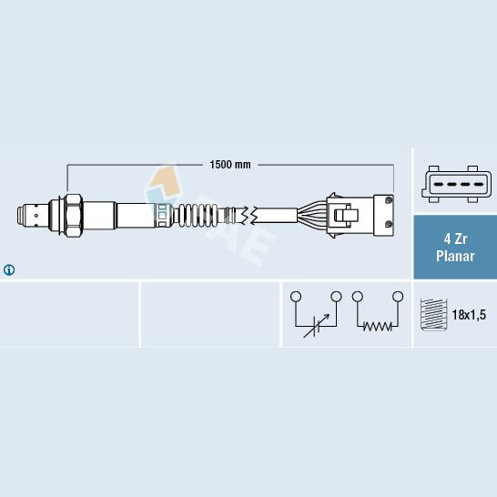 FAE AE77622 Lambda Sensor