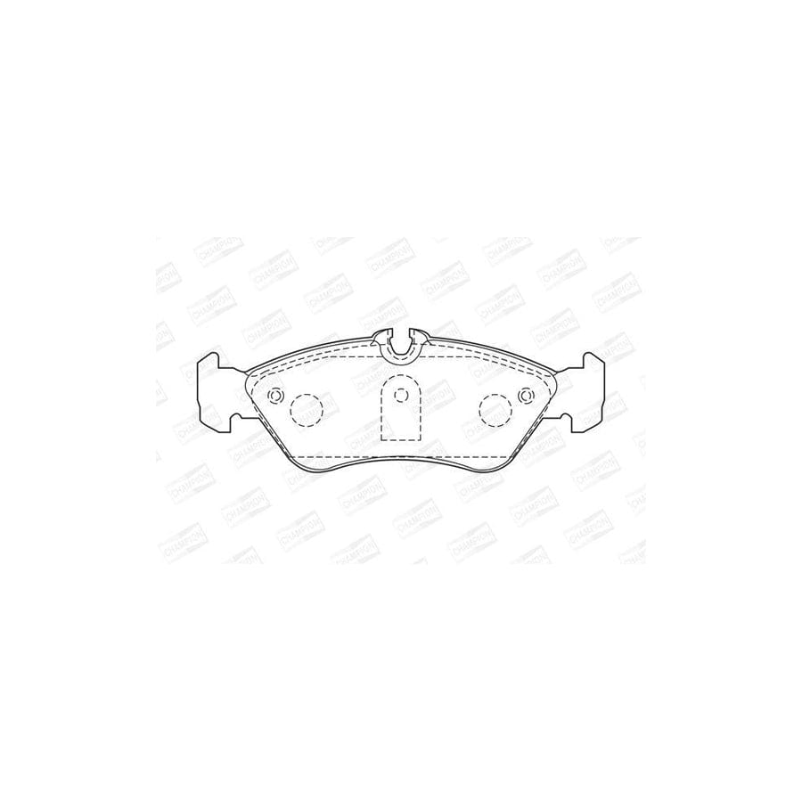 Champion 573191Ch Brake Pad Set