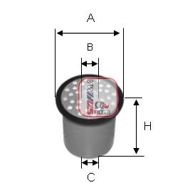SOFIMA S0912NC Fuel Filter