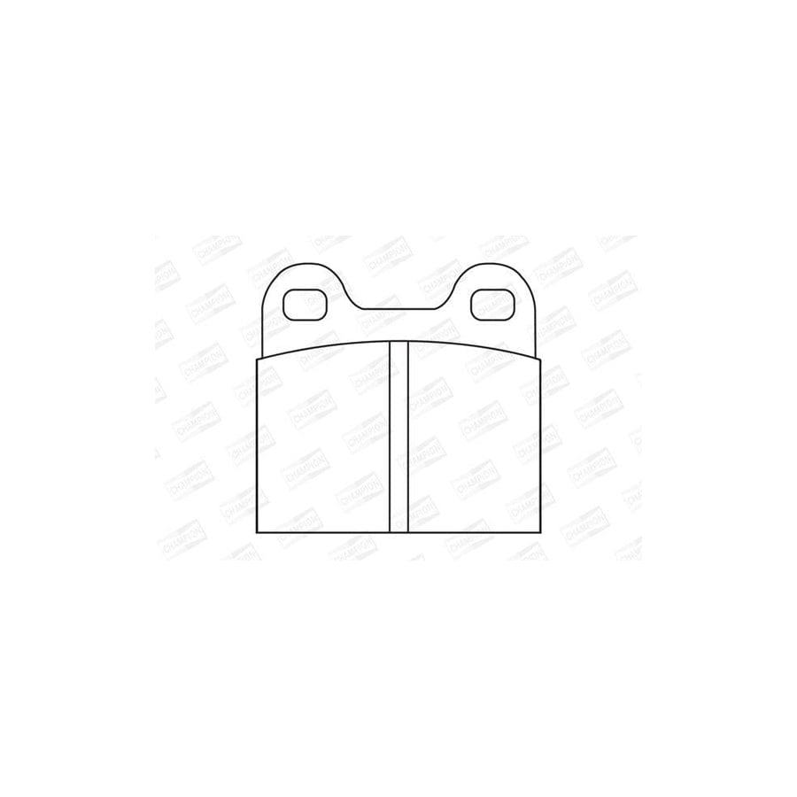 Champion 571205Ch Brake Pad Set