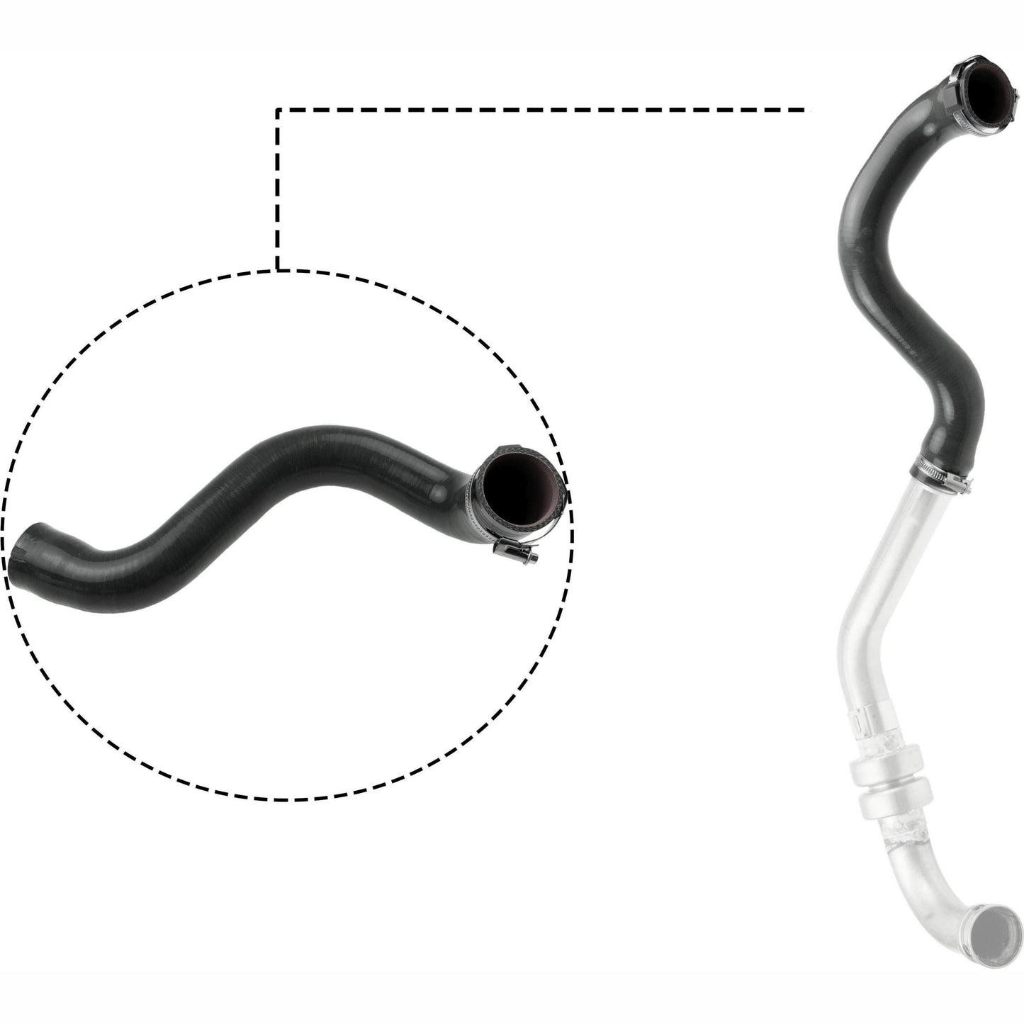 GATES GAT09-0089 Charge Air Hose