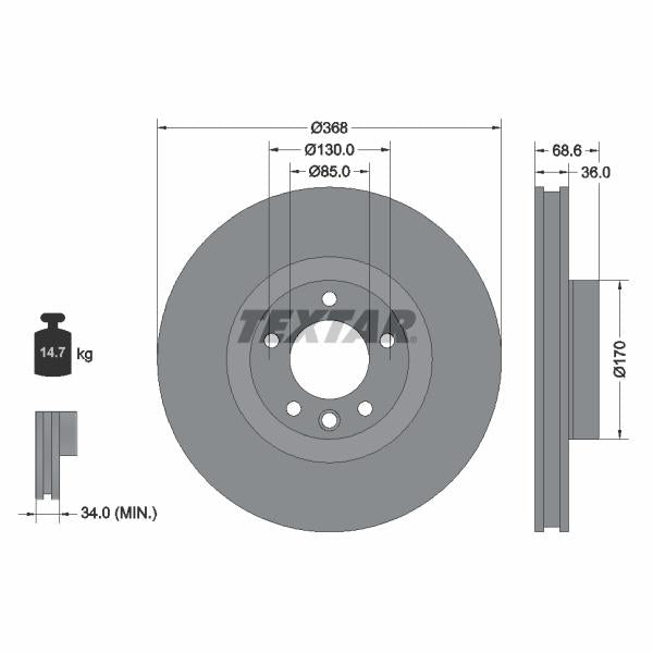 AUTOFREN SEINSA D7-242C Brake Caliper Guide Sleeve Kit