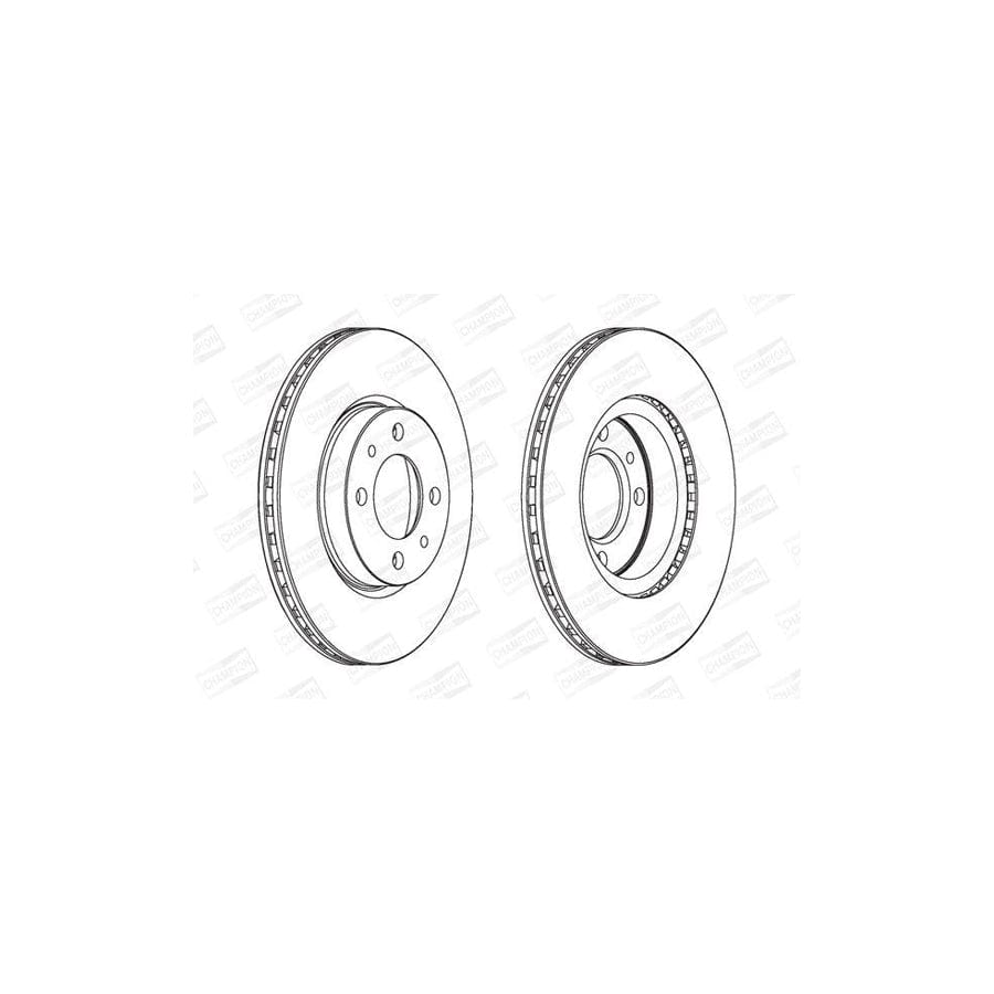 Champion 561861Ch Brake Disc