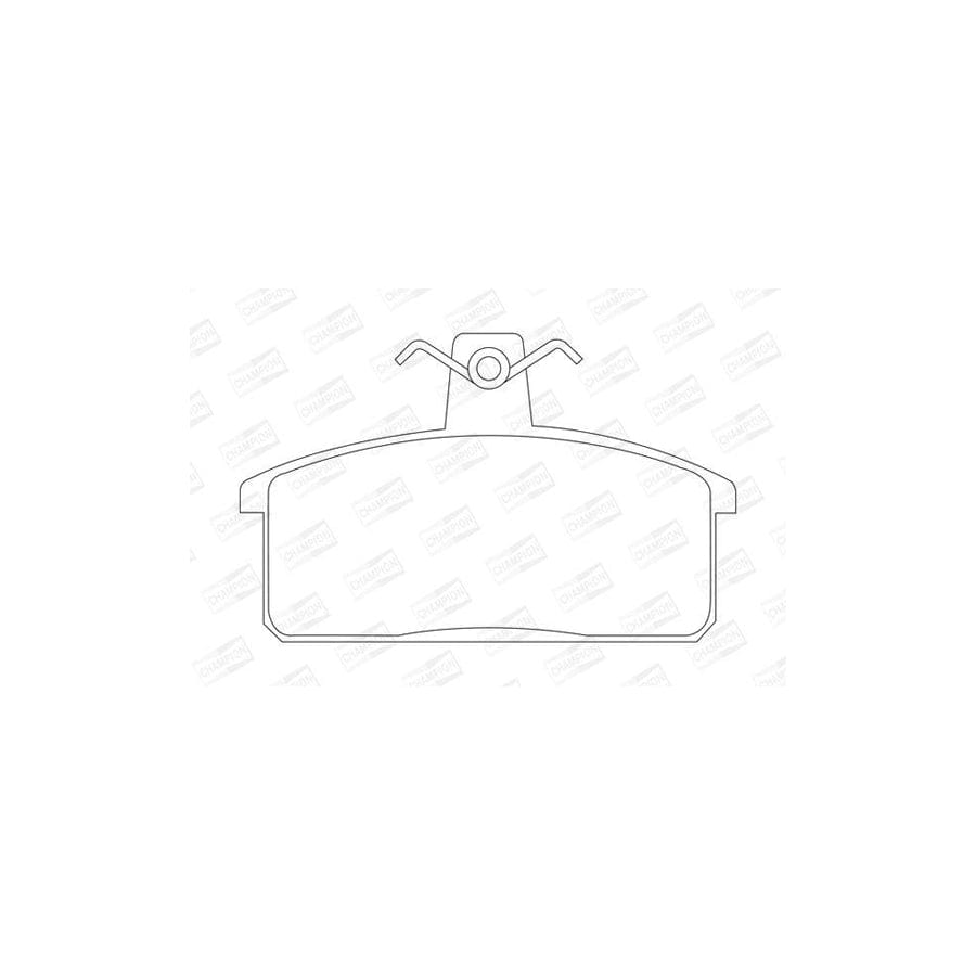 Champion 572160Ch Brake Pad Set