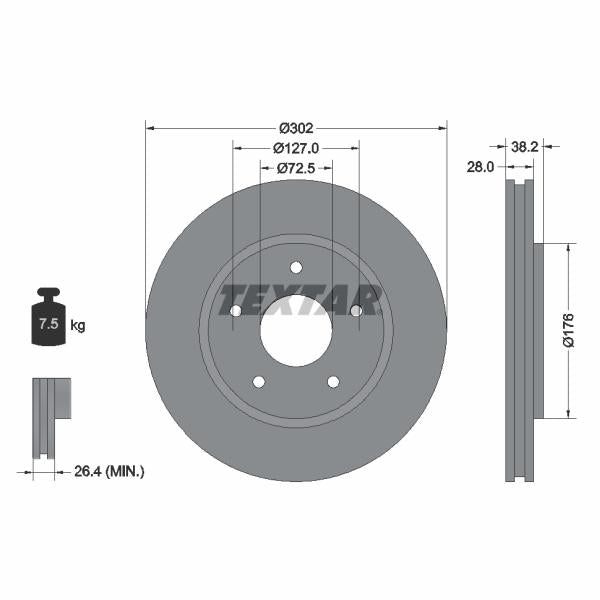 QUICK BRAKE QB113-1452X Brake Caliper Guide Sleeve Kit