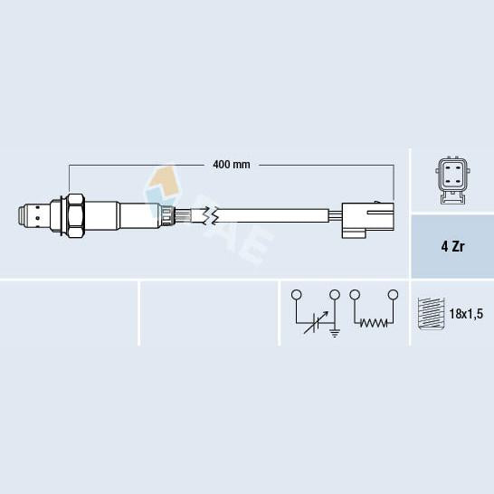 FAE AE77216 Lambda Sensor