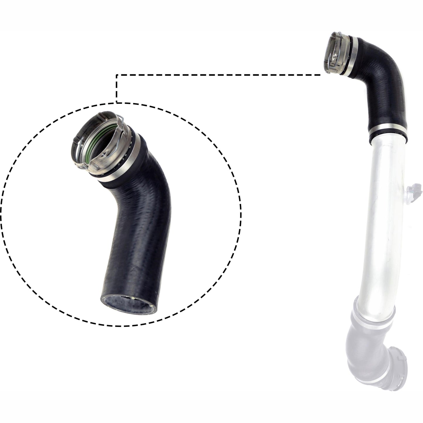 GATES GAT09-0736 Charge Air Hose