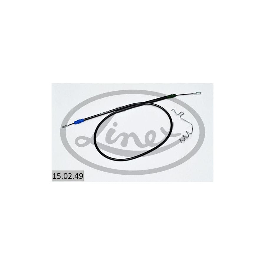 Linex 15.02.49 Cable, Service Brake for Ford Transit Mk6 Platform / Chassis (V347, V348)