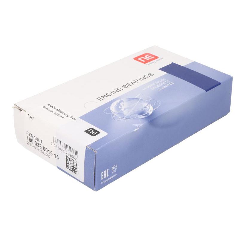 NE 180038001515 Crankshaft Bearing Set