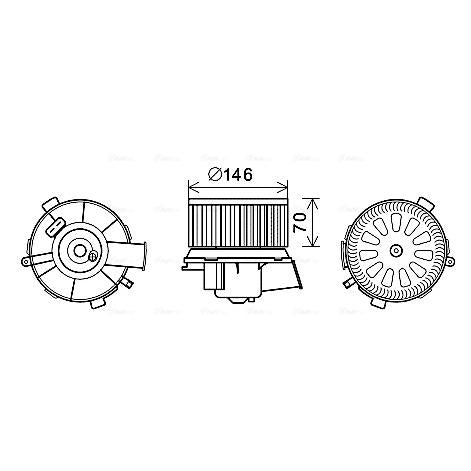AVA COOLING CN8300AVA Air Blower