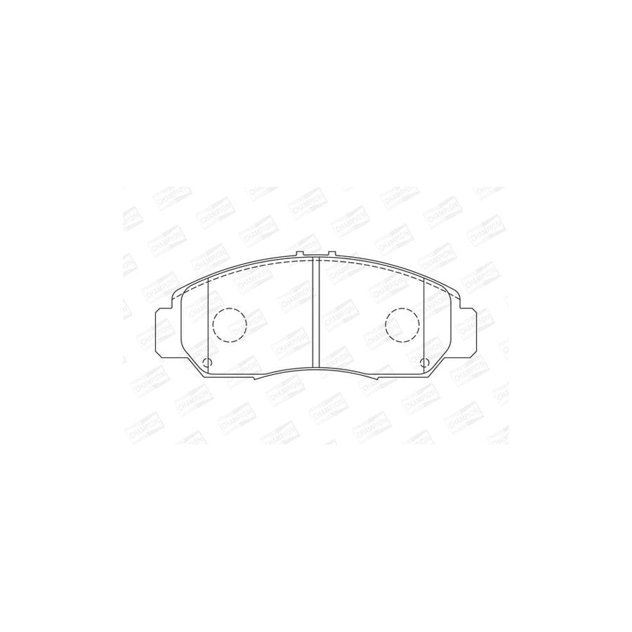 Champion 572449Ch Brake Pad Set
