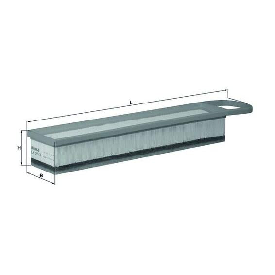 KNECHT LX2843 Air Filter
