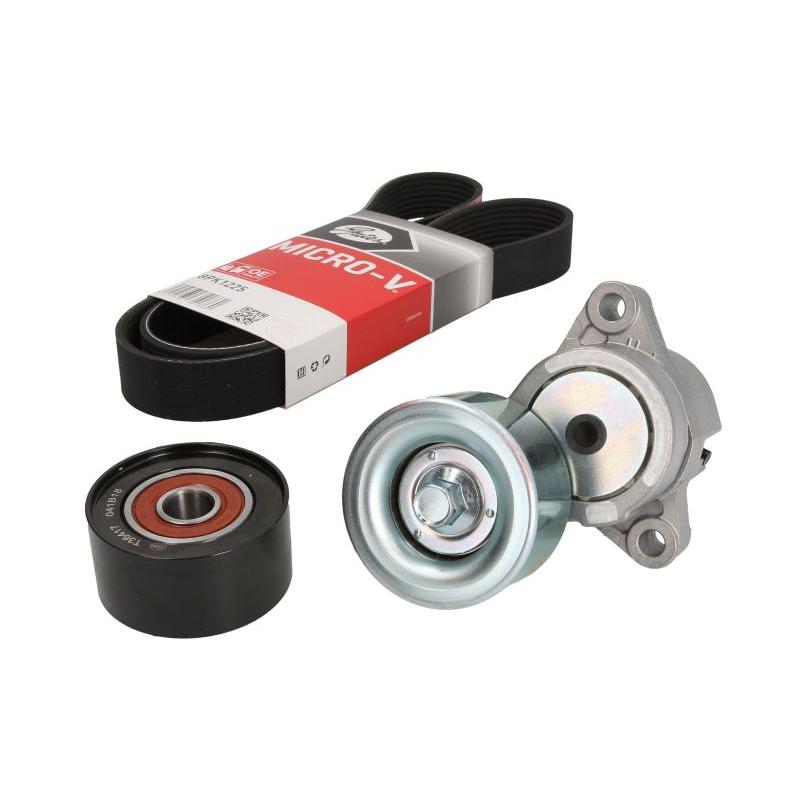 GATES GATK018PK1225 V-Ribbed Belt Set