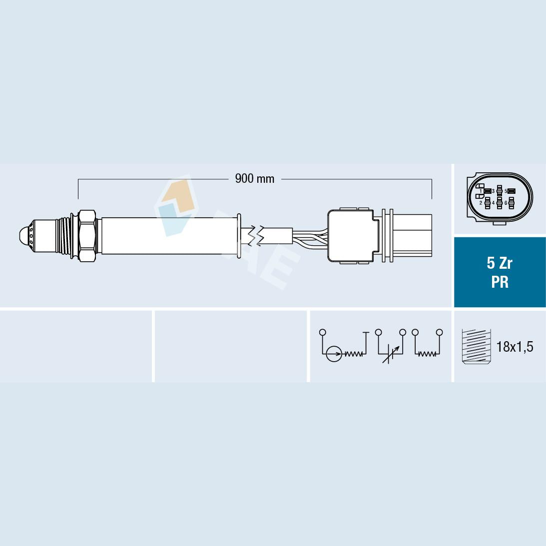 FAE AE75134 Lambda Sensor