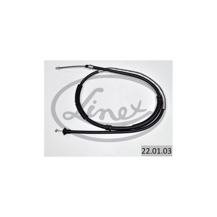 Linex 22.01.03 Cable, Service Brake for Lancia Delta III (844)