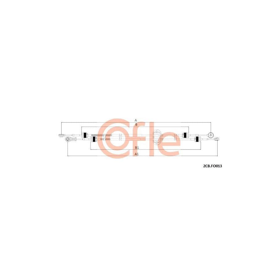 Cofle 92.2Cb.Fo013 Cable, Manual Transmission