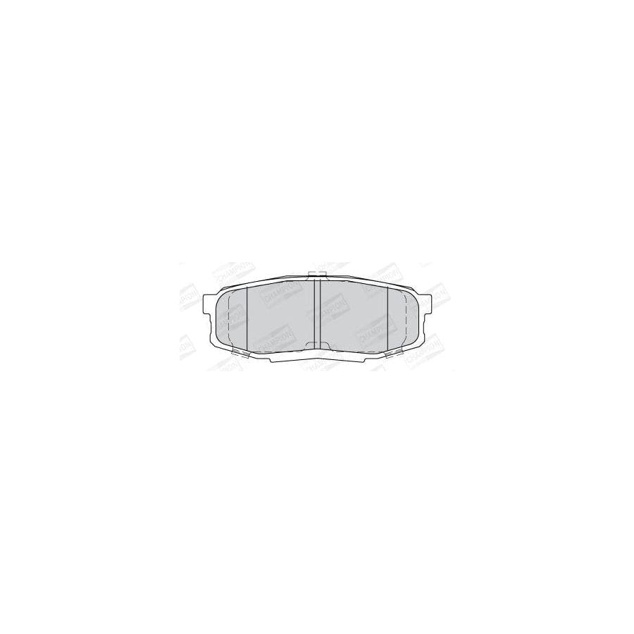 Champion 572597Ch Brake Pad Set