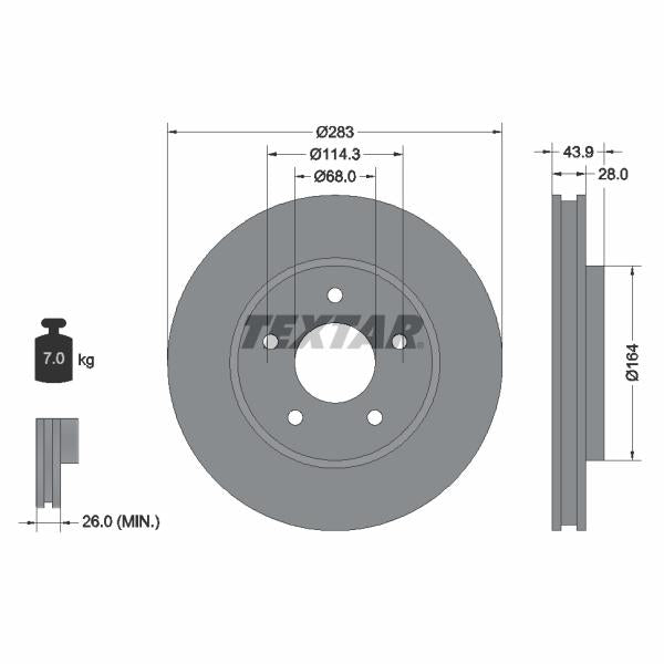 HERTH+BUSS JAKOPARTS J3353001 Brake Disc Splash Guard