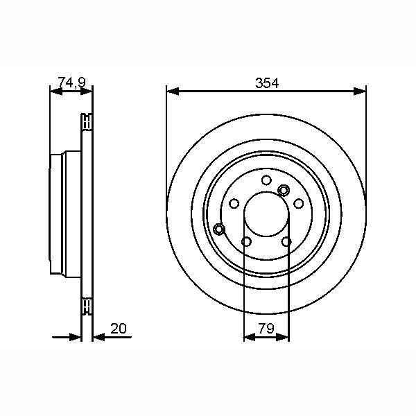 WABCO 9617234260 Parking Brake Valve