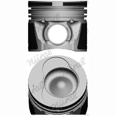 NURAL 87-501507-40 Piston