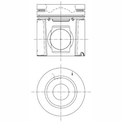 KOLBENSCHMIDT 99353600 Piston
