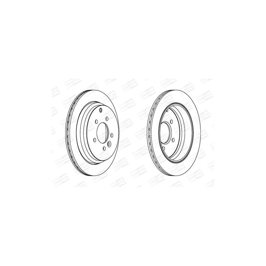 Champion 562653Ch Brake Disc