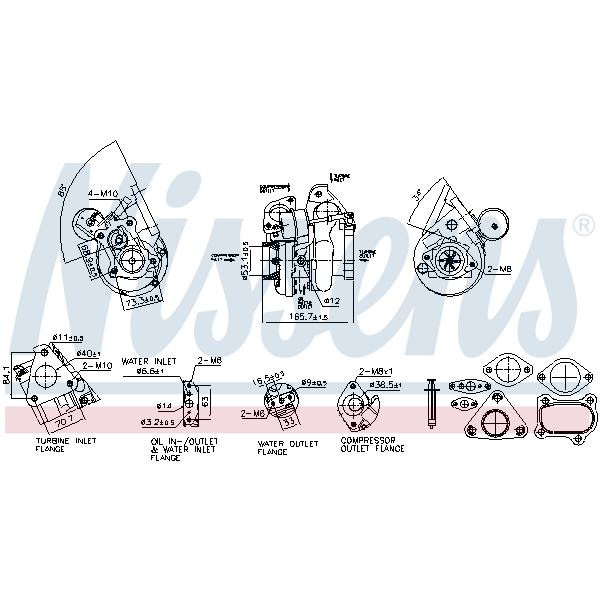 NISSENS NIS93754 Turbocharger