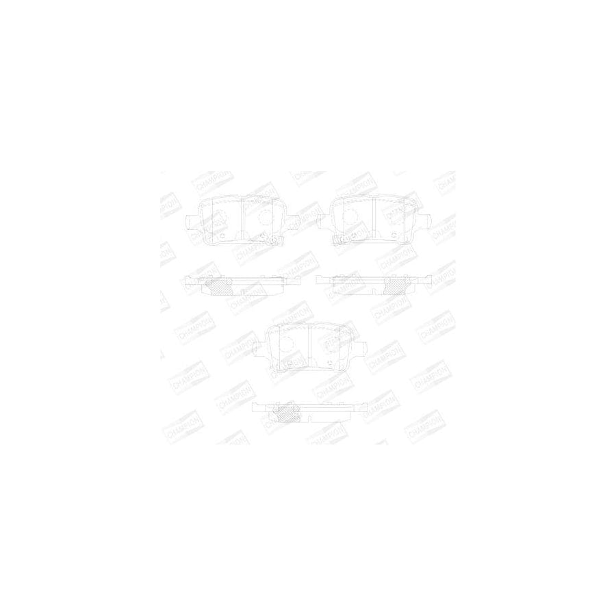 Champion 573706Ch Brake Pad Set