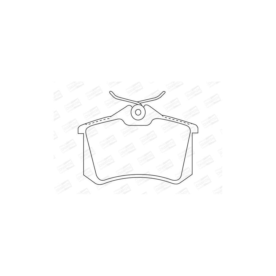 Champion 573032Ch Brake Pad Set