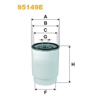 WIX FILTERS 95149EWIX Fuel Filter