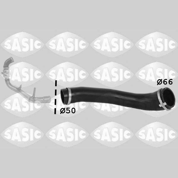 SASIC SAS3336272 Charge Air Hose