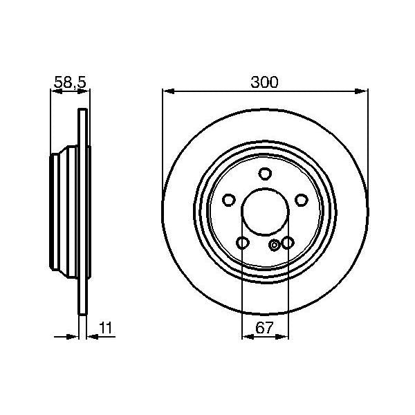 WABCO 9617230330 Parking Brake Valve