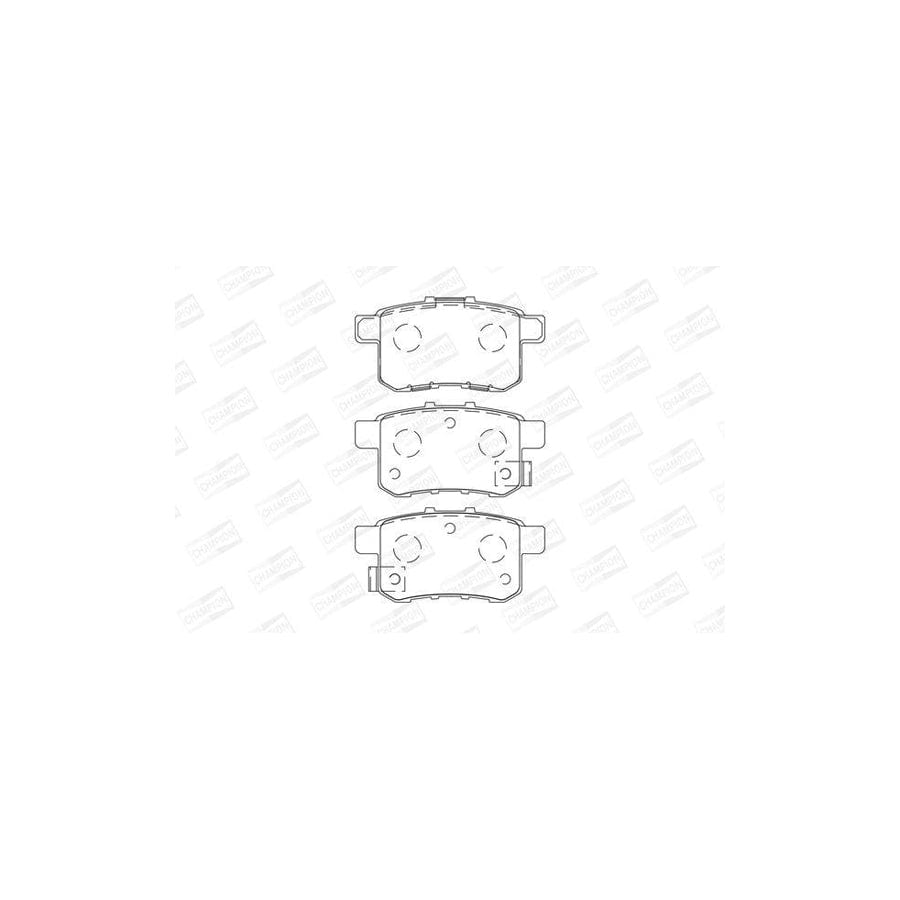 Champion 572626Ch Brake Pad Set for Honda Accord