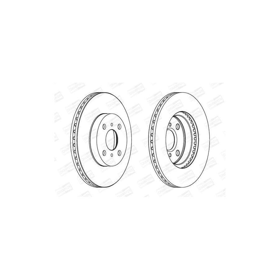 Champion 562455Ch Brake Disc