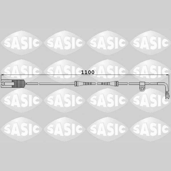 SASIC SAS6236035 Brake Pad Wear Warning Contact