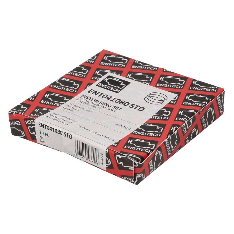 ENGITECH ENT041080STD Piston Ring Kit