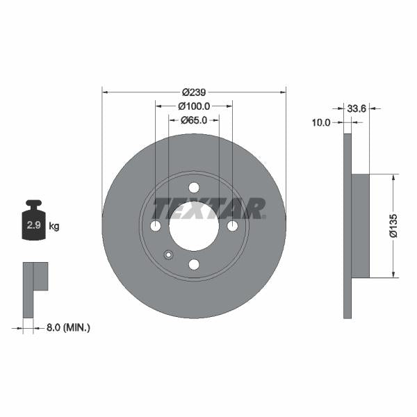 QUICK BRAKE QB113-0021X Brake Caliper Guide Sleeve Kit