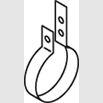 DINEX DIN69830 Exhaust System Clamping Piece