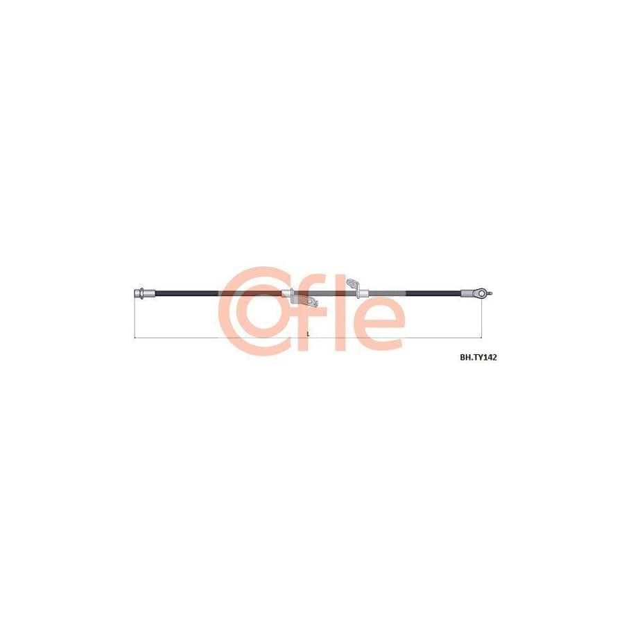 Cofle 92.10.5346 Hand Brake Cable for Ford Transit Connect Mk1 Van