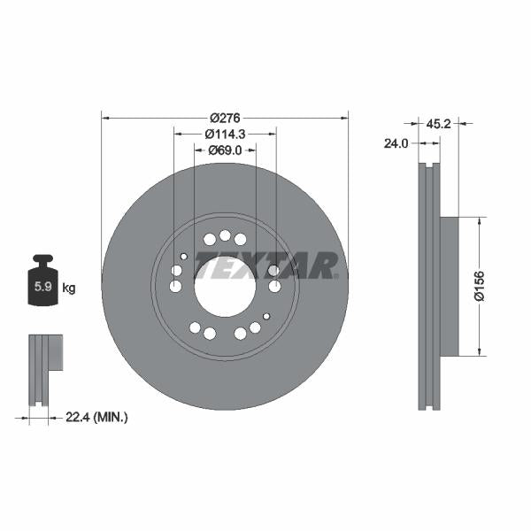 FEBI BILSTEIN FE176699 Brake Disc Splash Guard