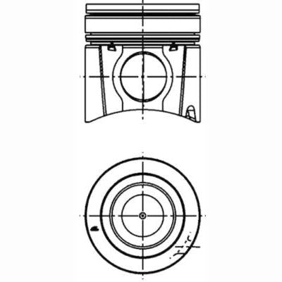 KOLBENSCHMIDT 40317600 Piston
