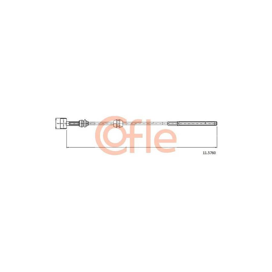 Cofle 92.11.5760 Hand Brake Cable