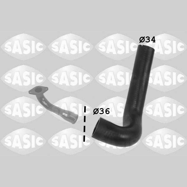 SASIC SAS3336269 Charge Air Hose