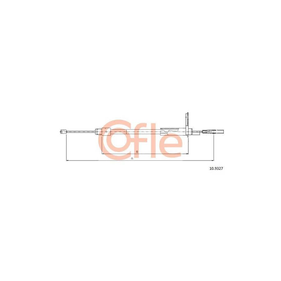 Cofle 10.9327 Hand Brake Cable