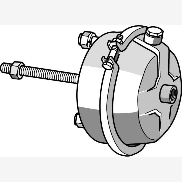 KNORR II33485A Pretensioning Cylinder