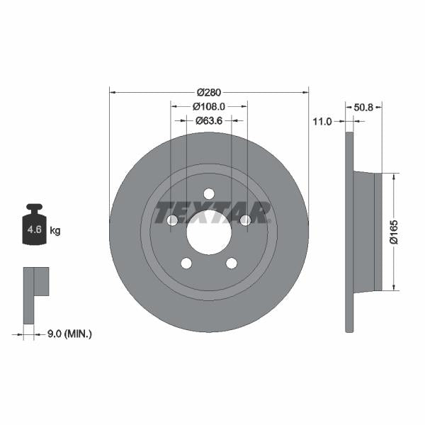AUTOFREN SEINSA D7-213C Brake Caliper Guide Sleeve Kit