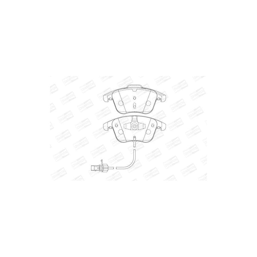 Champion 573258Ch Brake Pad Set